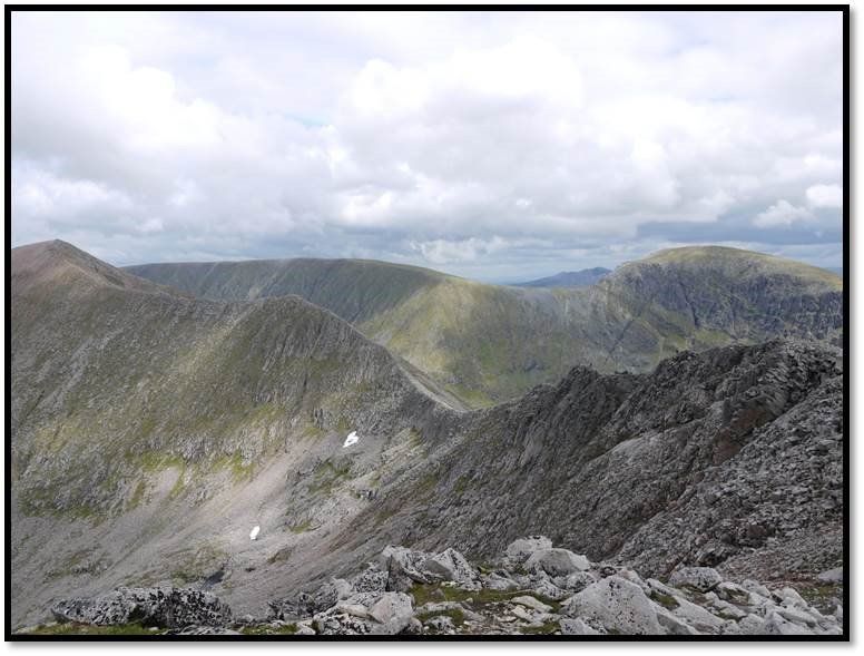 The Aonachs: 4 Munros on this section including Ben Nevis