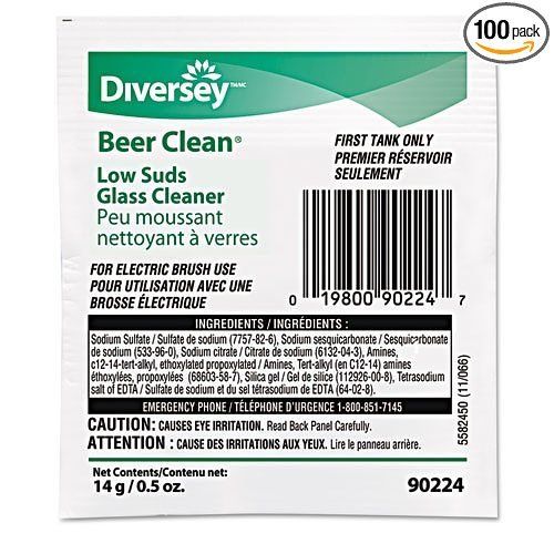 diversey low suds glass cleaner