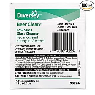 diversey low suds glass cleaner
