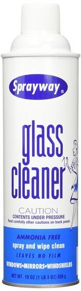 sprayway glass cleaner spray