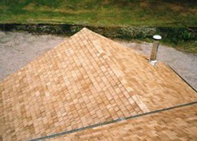 Cedar shingle roofing services