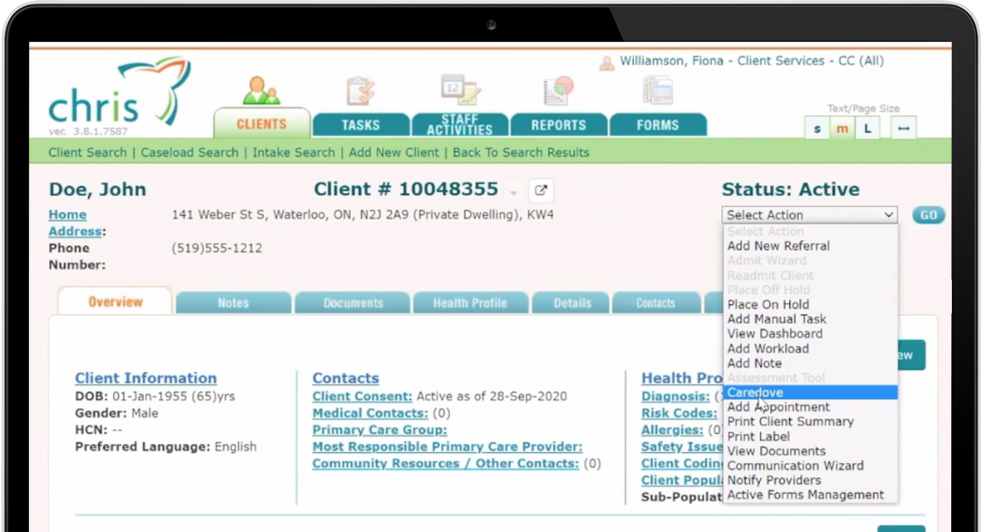 Appointment scheduling interface; calendar, options for session type, date, and time selection.