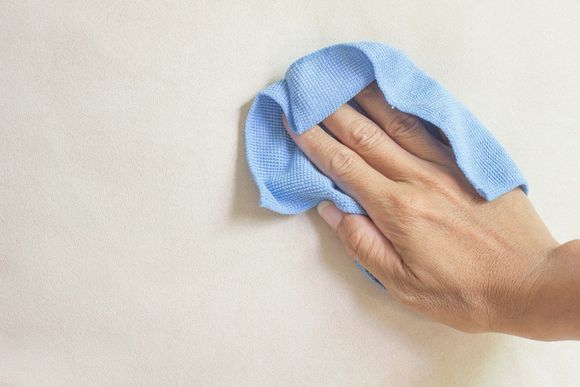 cleaning the surface