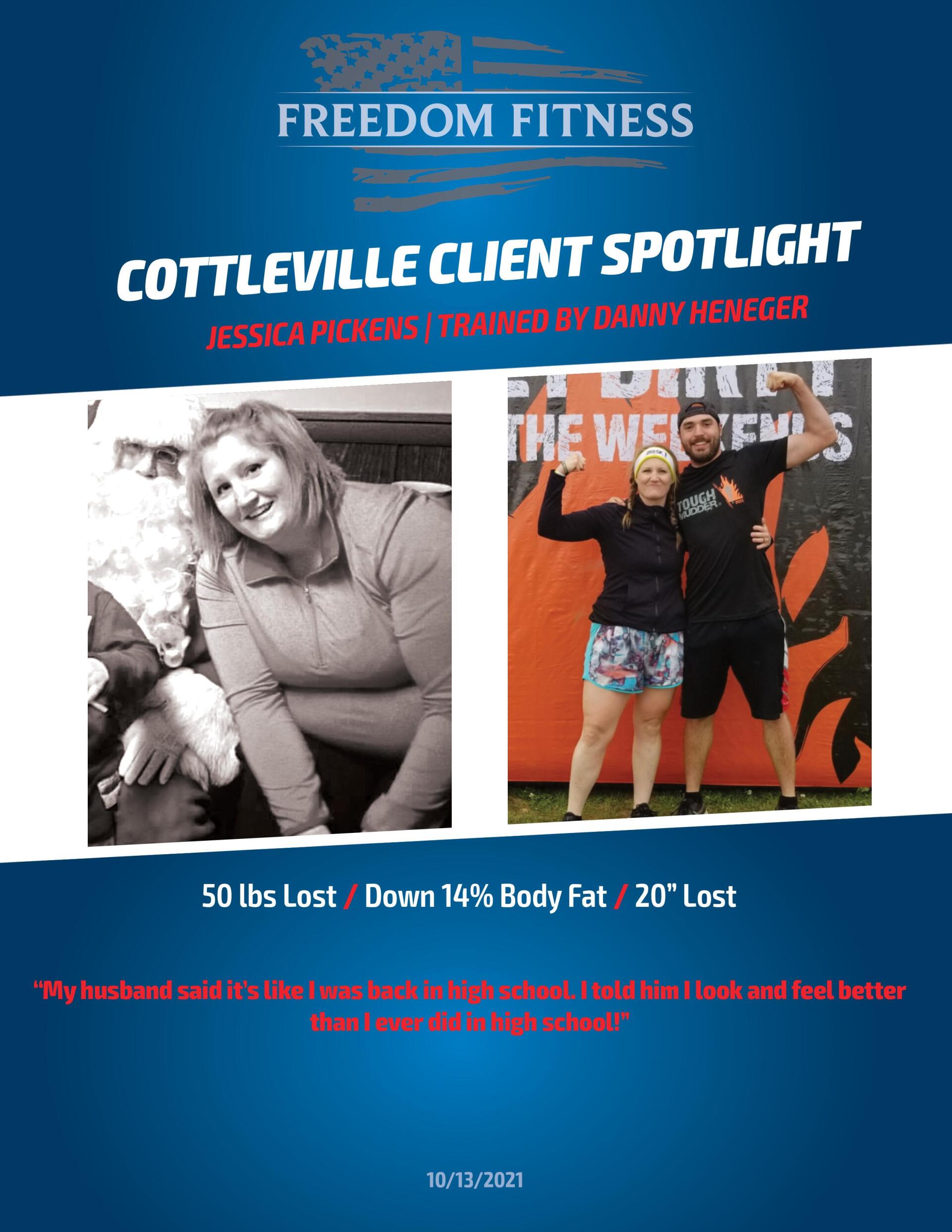 Weight loss before and after