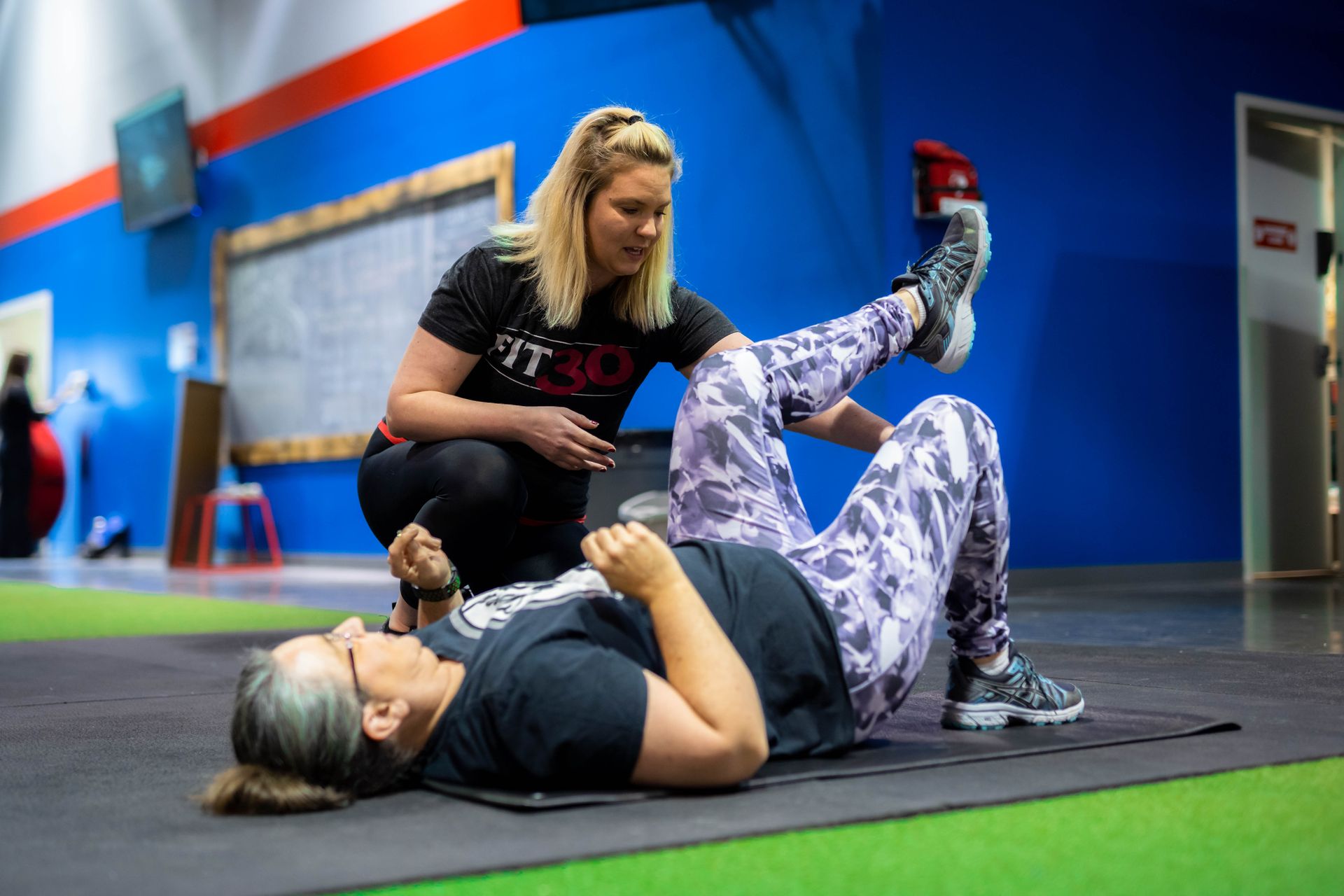 Senior personal training at Freedom Fitness, Our trainers can help you avoid injury and get into shape.