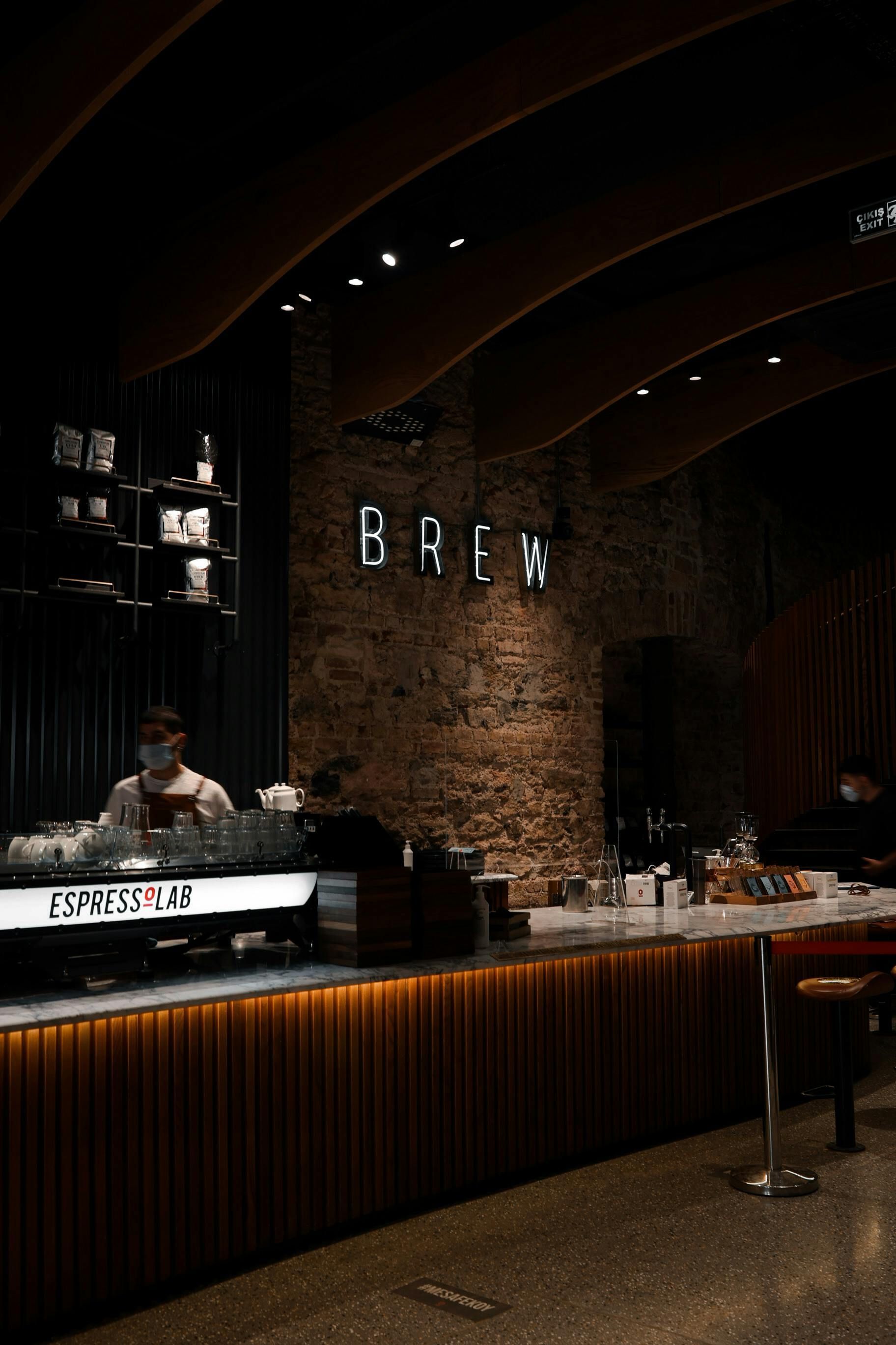 neighborhood map marking great places to eat, hang out with friends, and shop.