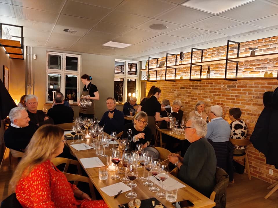 Vinsmagning i Vinbanken Faaborg