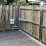 wooden gate automation system