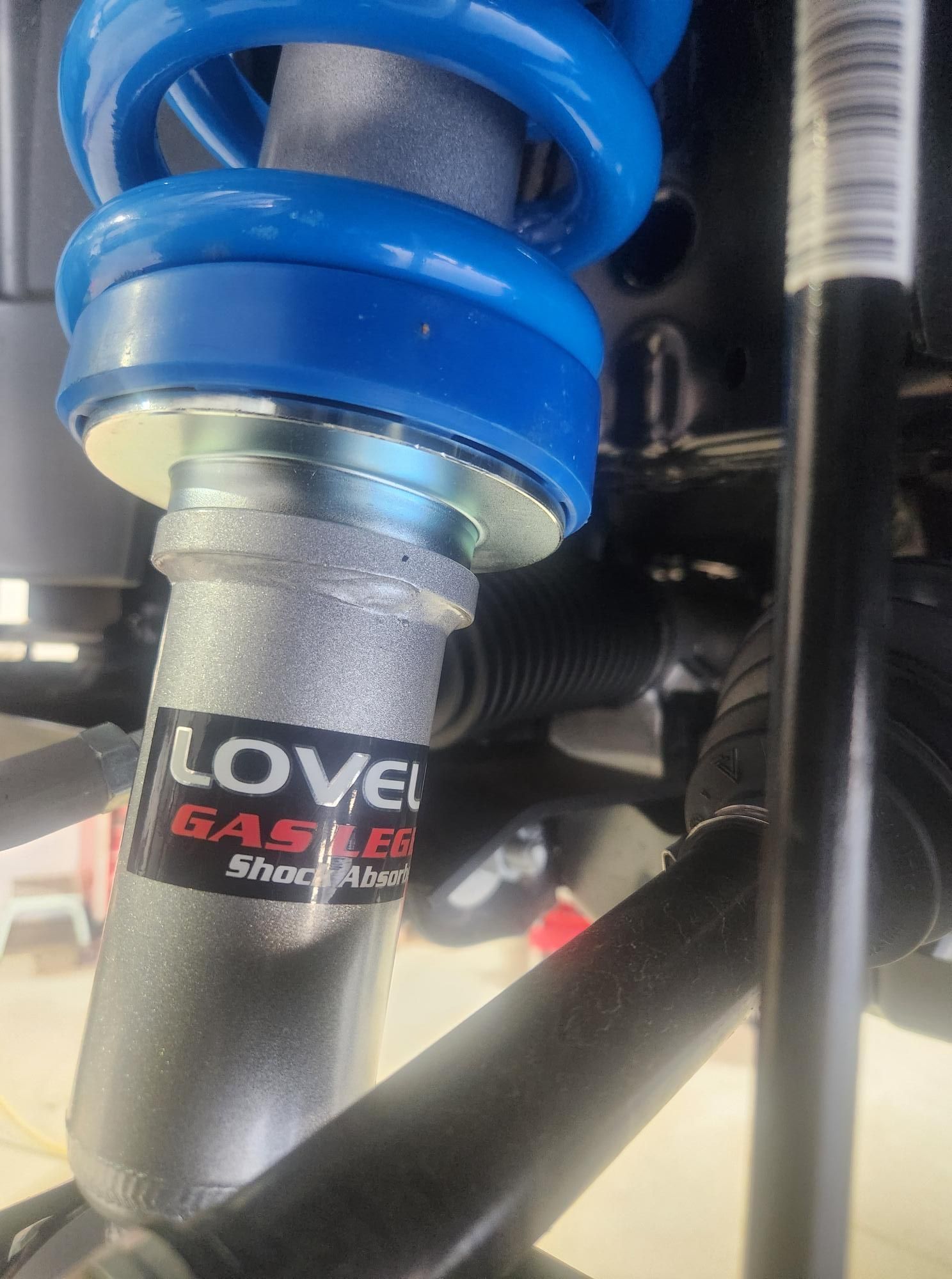Close-up of a Lovells Gas Shock Absorber — TJM Wagga Wagga In Ashmont, NSW 
