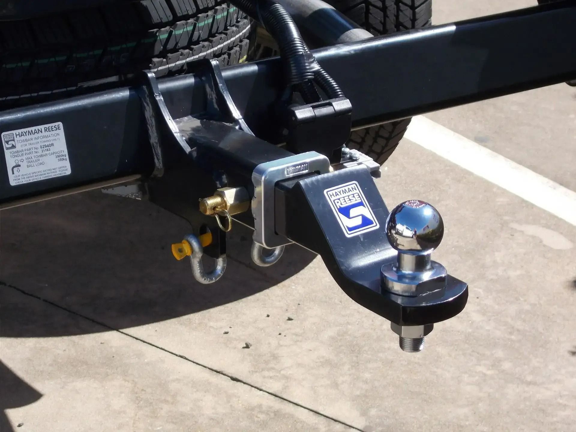 Towbar Installed On A 4x4