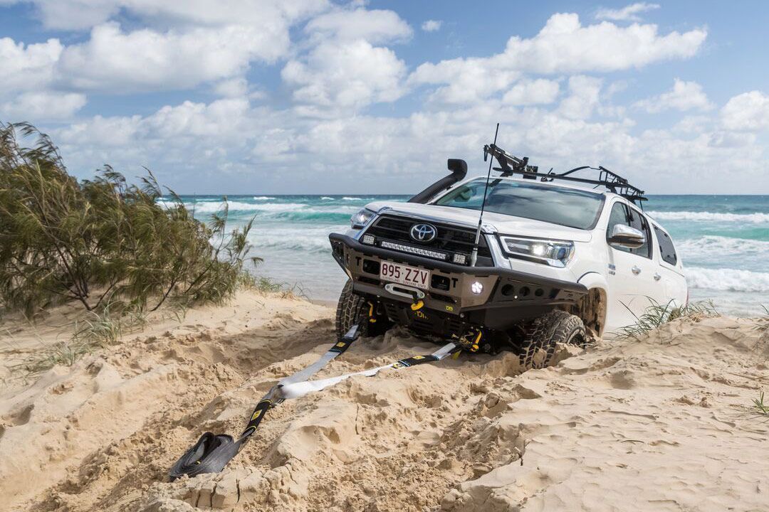 Vehicle Near the Beach