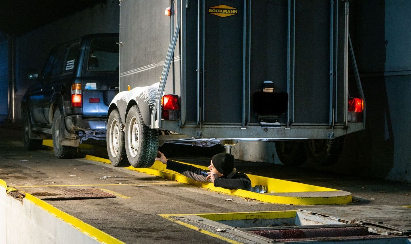 Fahrzeug Prüfstation Autowerkstatt