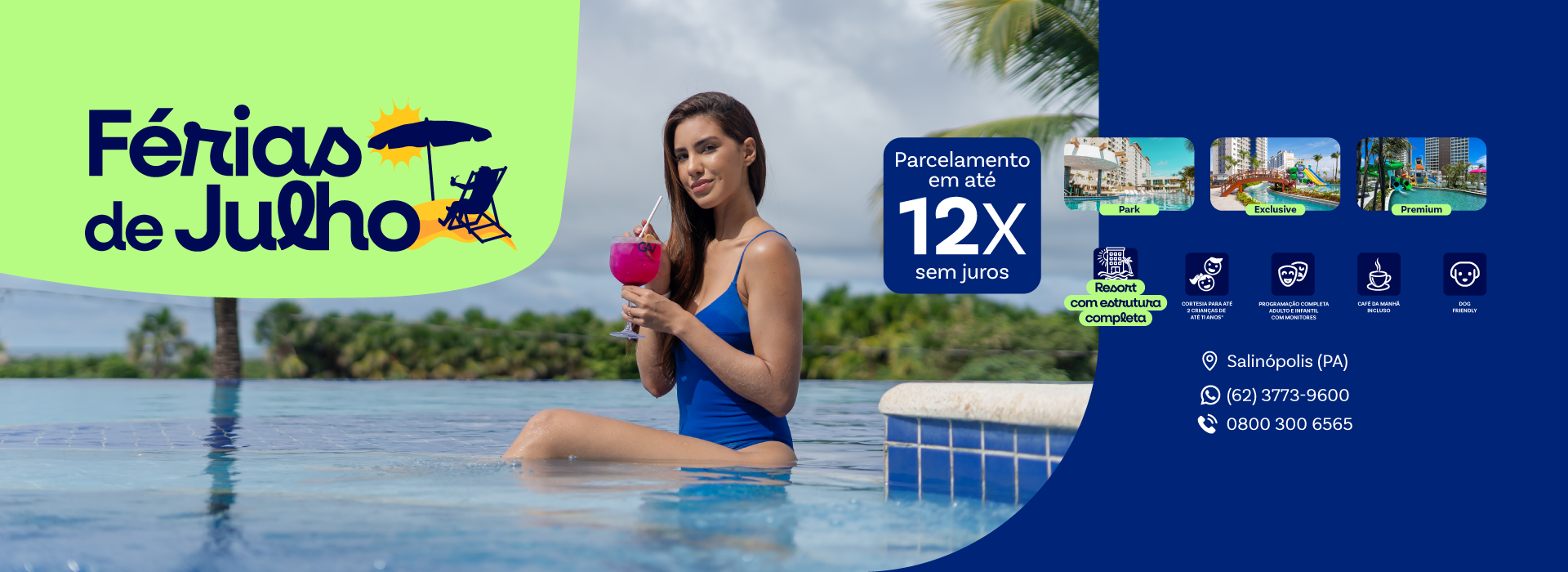 Um grupo de pessoas está flutuando em jangadas em uma piscina.