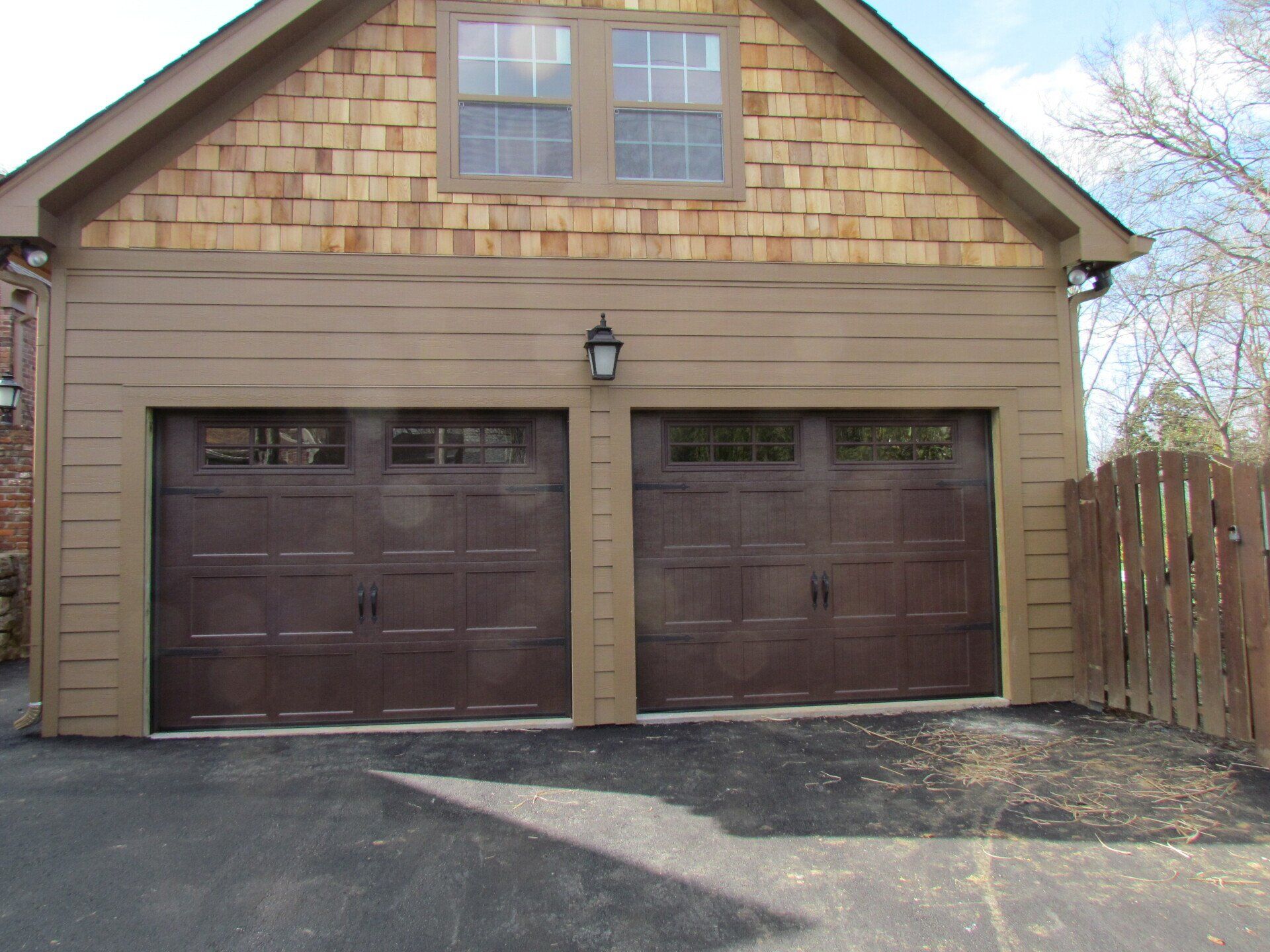 Four Stall Garage Attached to House — Nashville, TN — Crawford Door Sales of Nashville