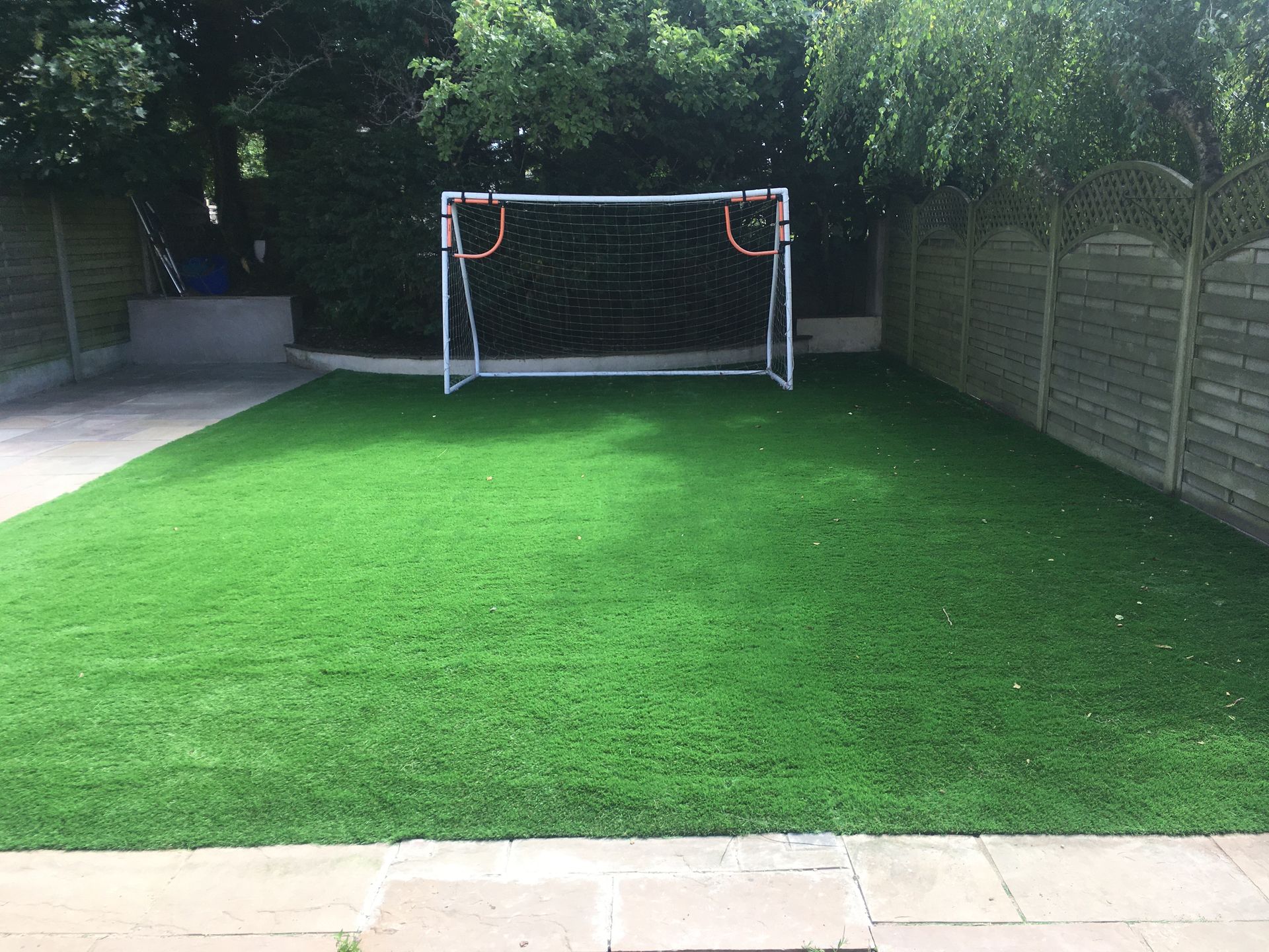 artificial grass lawn fitted in heysham near morecambe