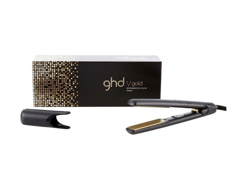 Piastra per capelli con scatola