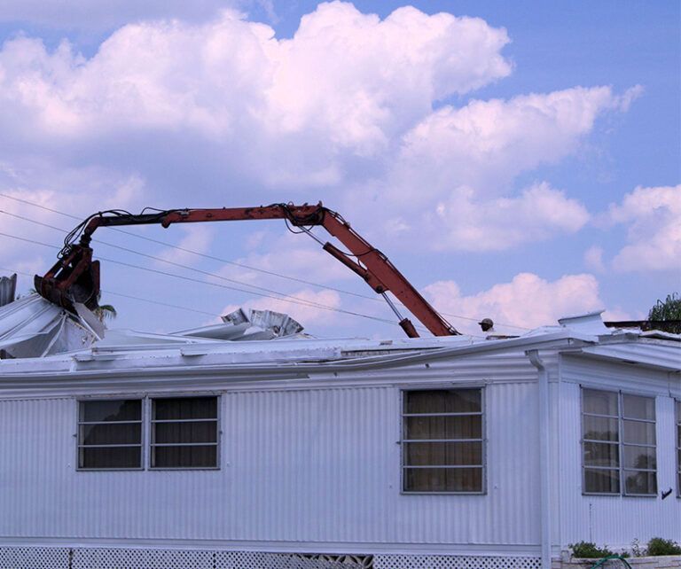 Mobile Home Demolition