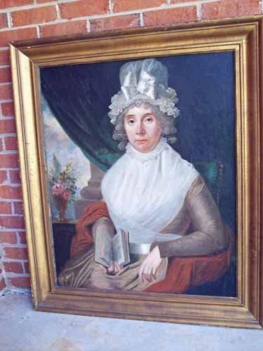 Antique Portrait Of A Lady — Raleigh, NC — Regan Lewis Antiques