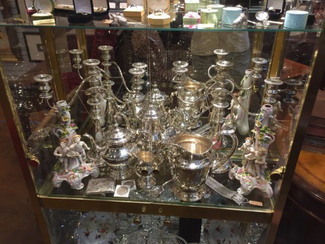 1014 Sterling Silver Tea Set By Gorham Silver Company — Raleigh, NC — Regan Lewis Antiques