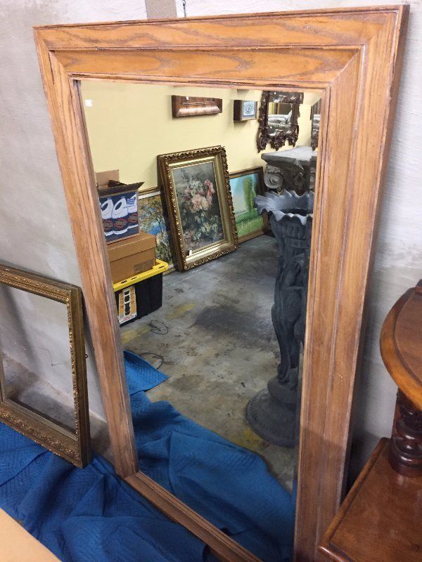 Square Mirror — Raleigh, NC — Regan Lewis Antiques