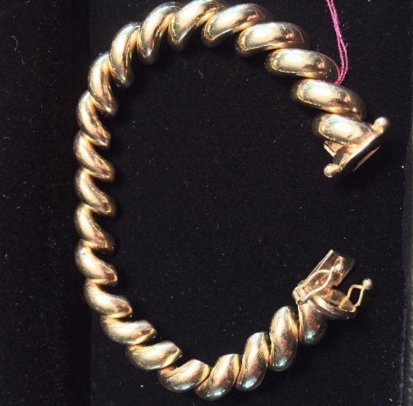 1018 14k Gold Bracelet — Raleigh, NC — Regan Lewis Antiques