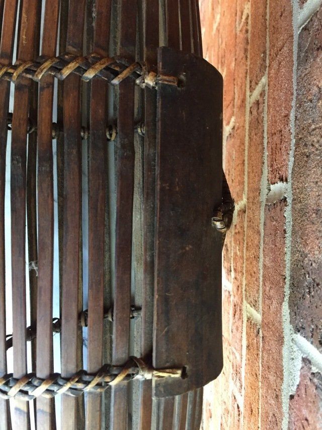 Antique Asian Fishing Basket Close Up — Raleigh, NC — Regan Lewis Antiques