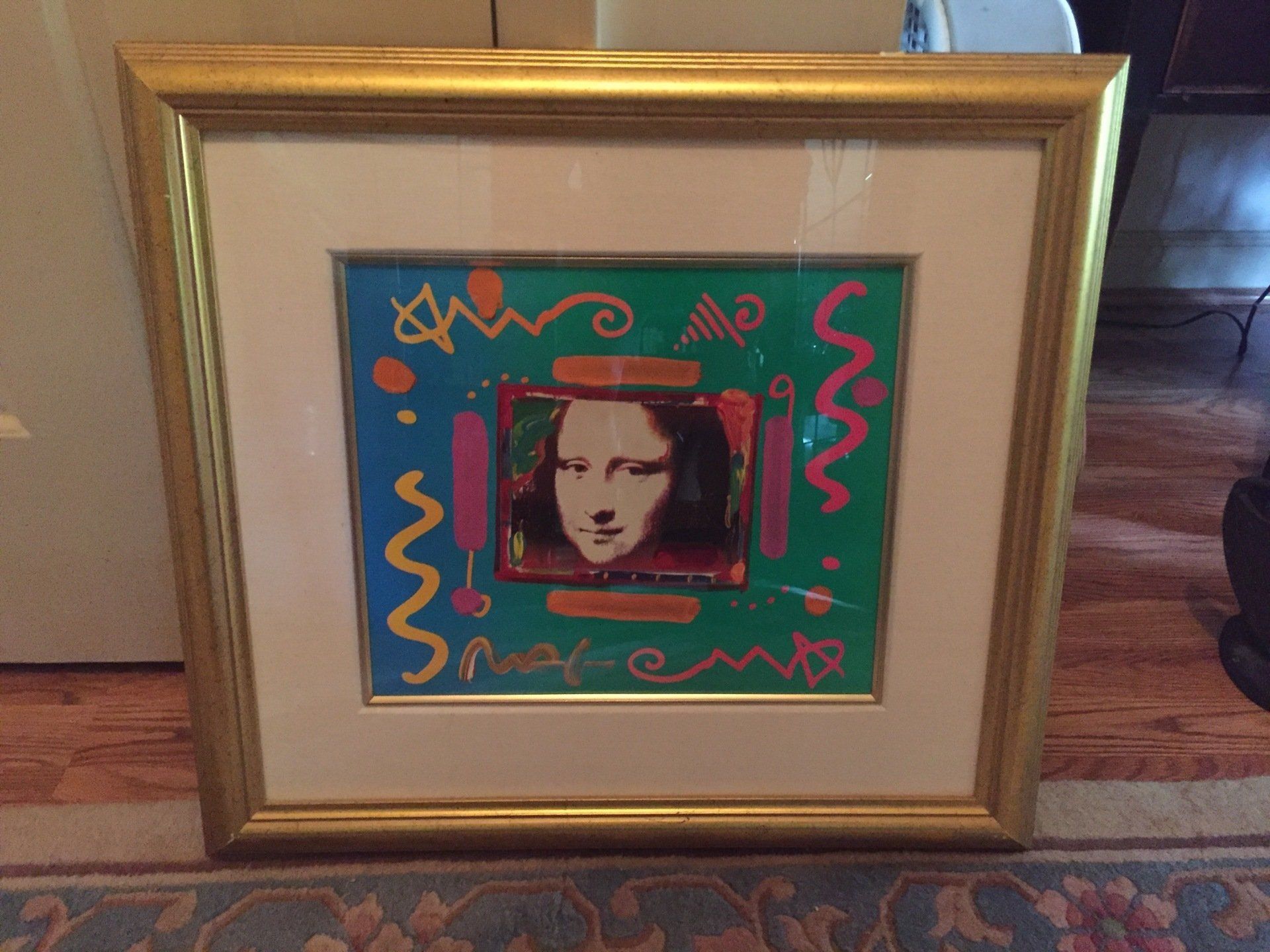 Mona Lisa Artist Peter Max — Raleigh, NC — Regan Lewis Antiques