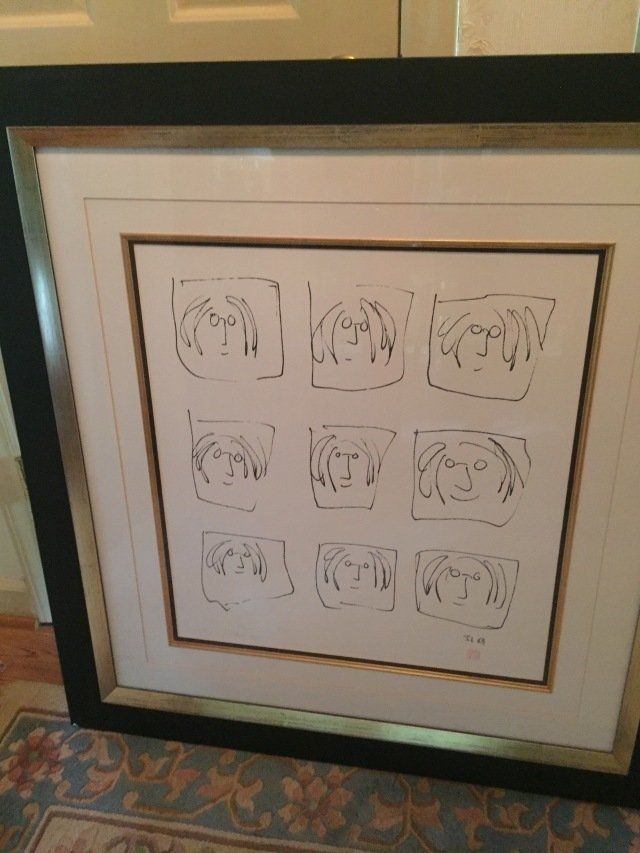 3763 Peter Max Drawing — Raleigh, NC — Regan Lewis Antiques