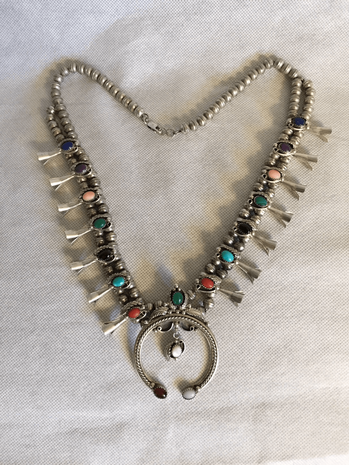 Vintage Navaho Necklace. 3784 — Raleigh, NC — Regan Lewis Antiques