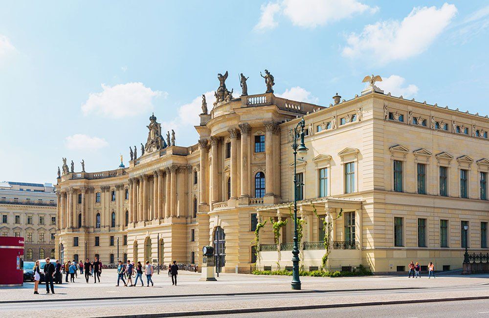 The main building of Humboldt University in Berlin, Germany