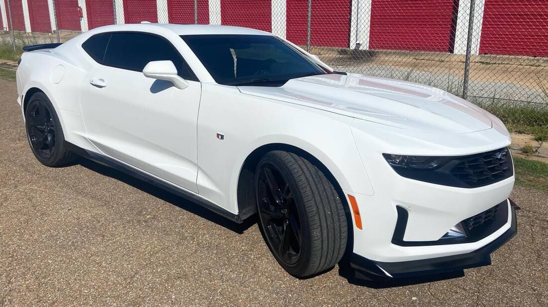 dodge car with tinted windows
