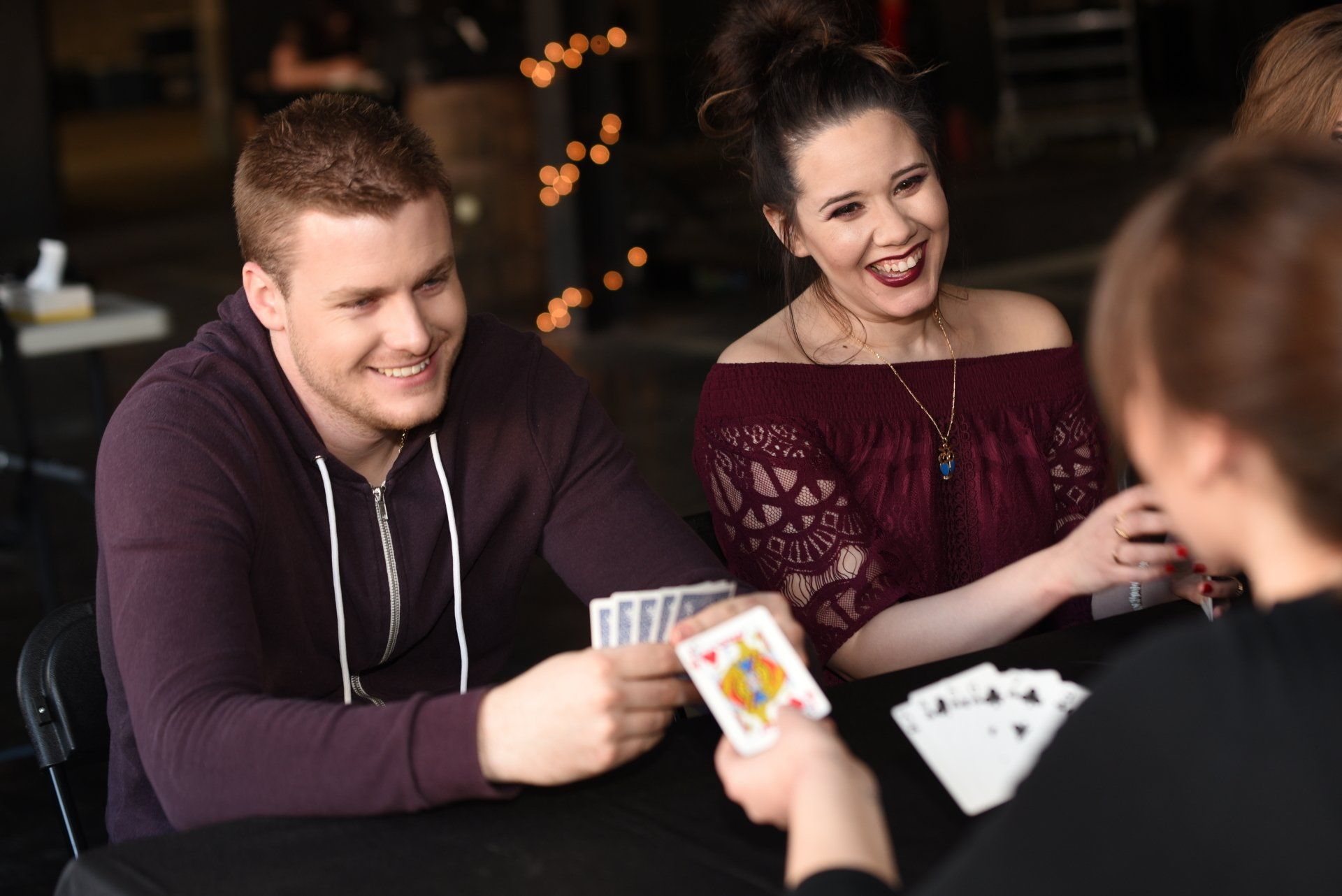 Behind-the-scenes film photography