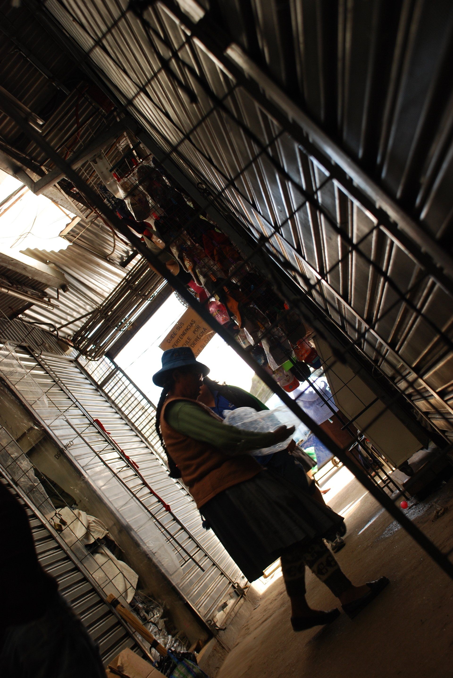 Quechua woman in La Cancha market in Cochabamba, Bolivia.