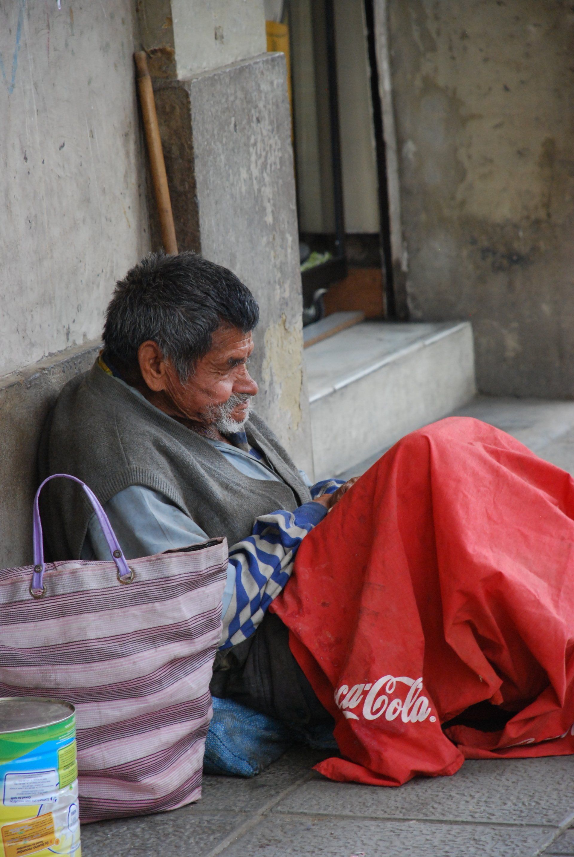 Man in Bolivia, South America.