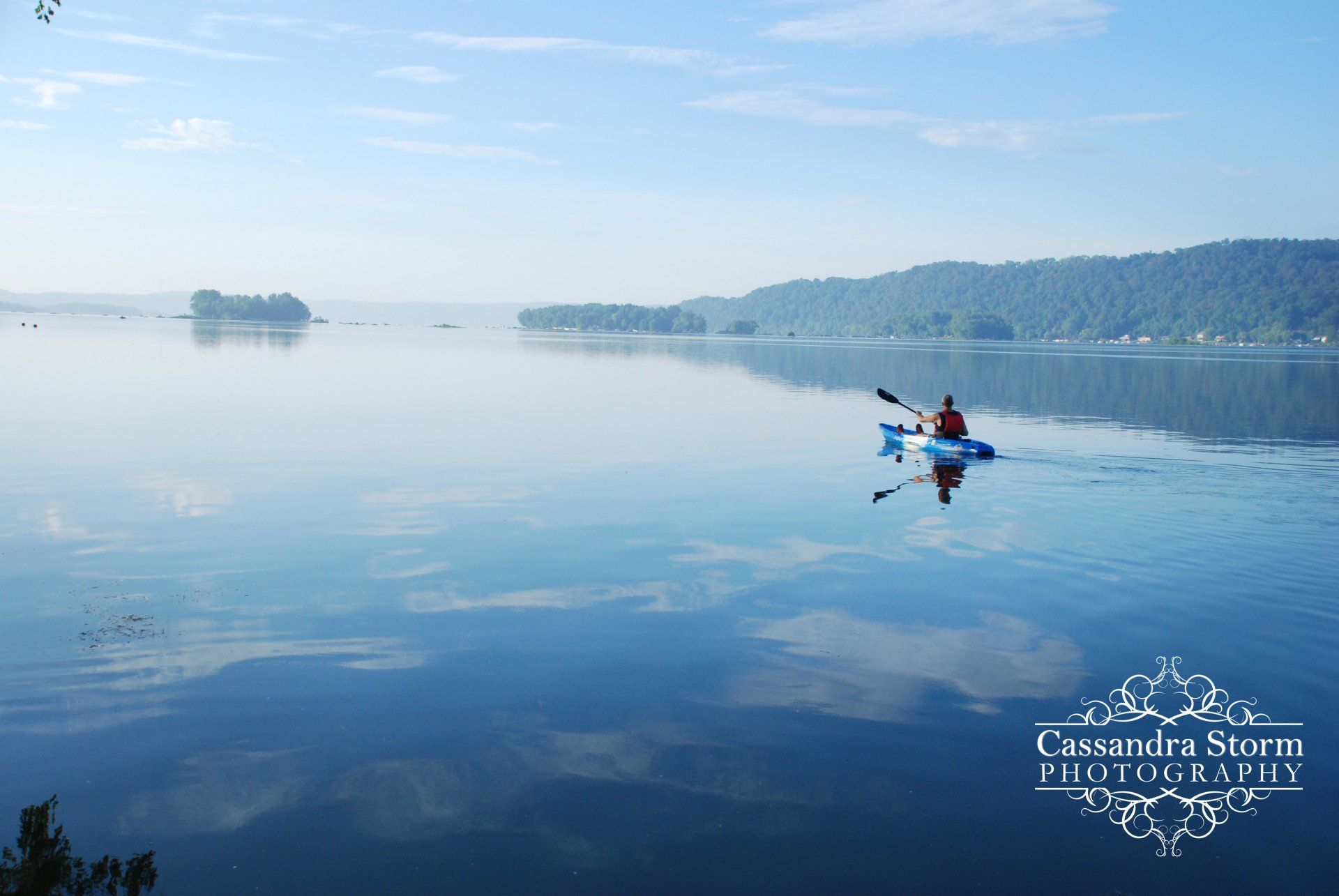 Lifestyle Photography of Kayaking on Susquehanna River