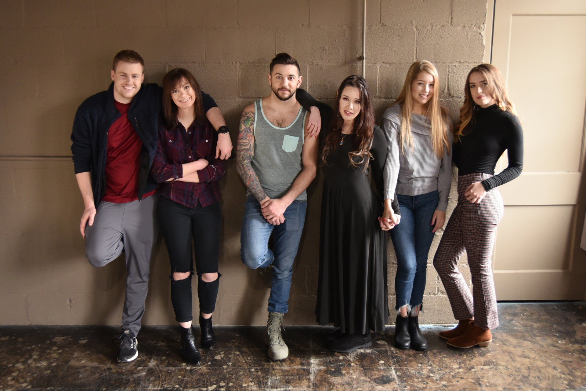 Cast photo webseries with actors Sugey Cruz and Rory Nobel