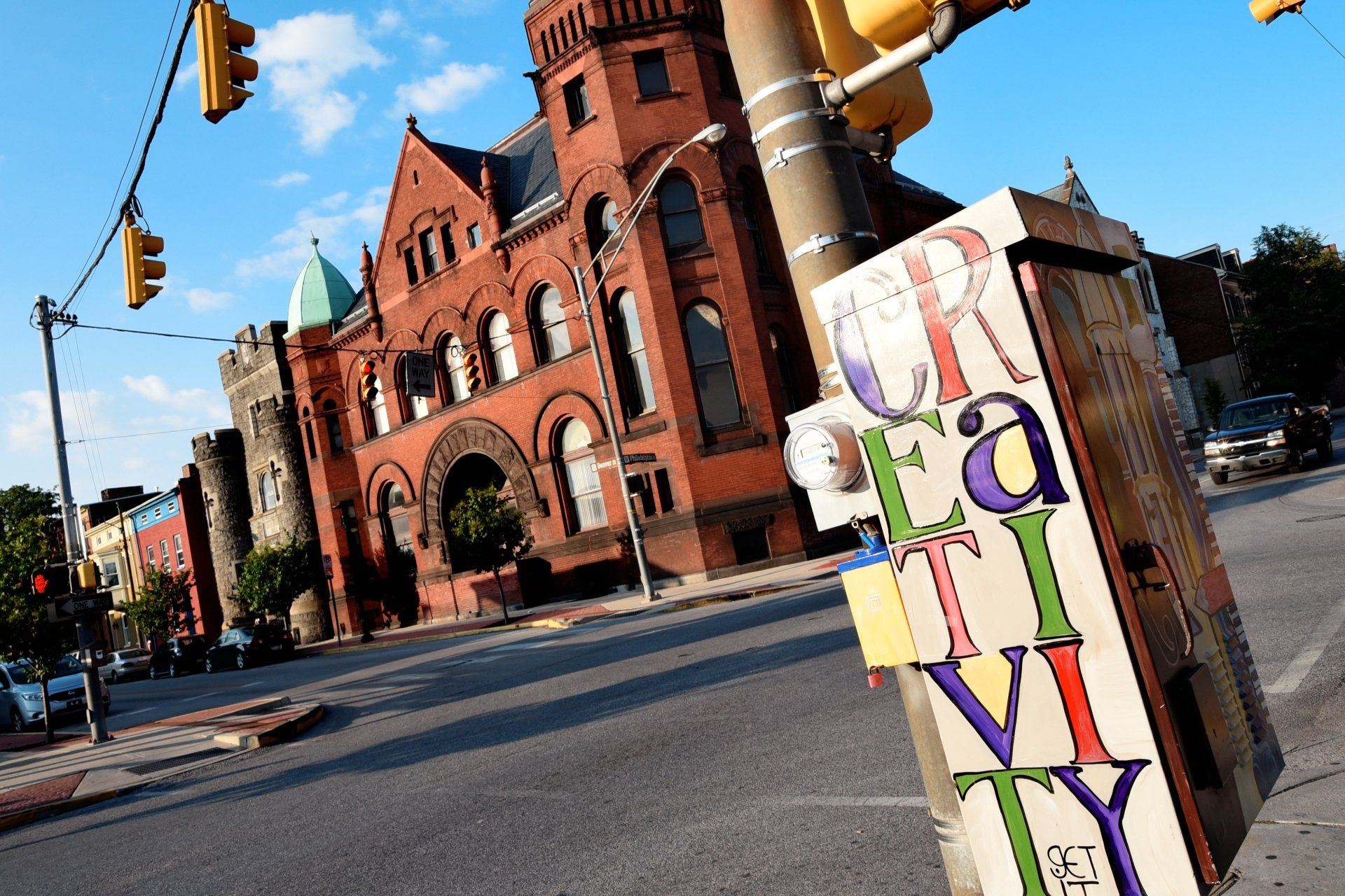 Stock photogrpahy of downtown York, PA