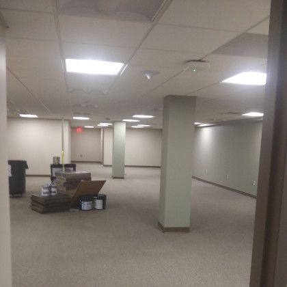 White Side View Drywall