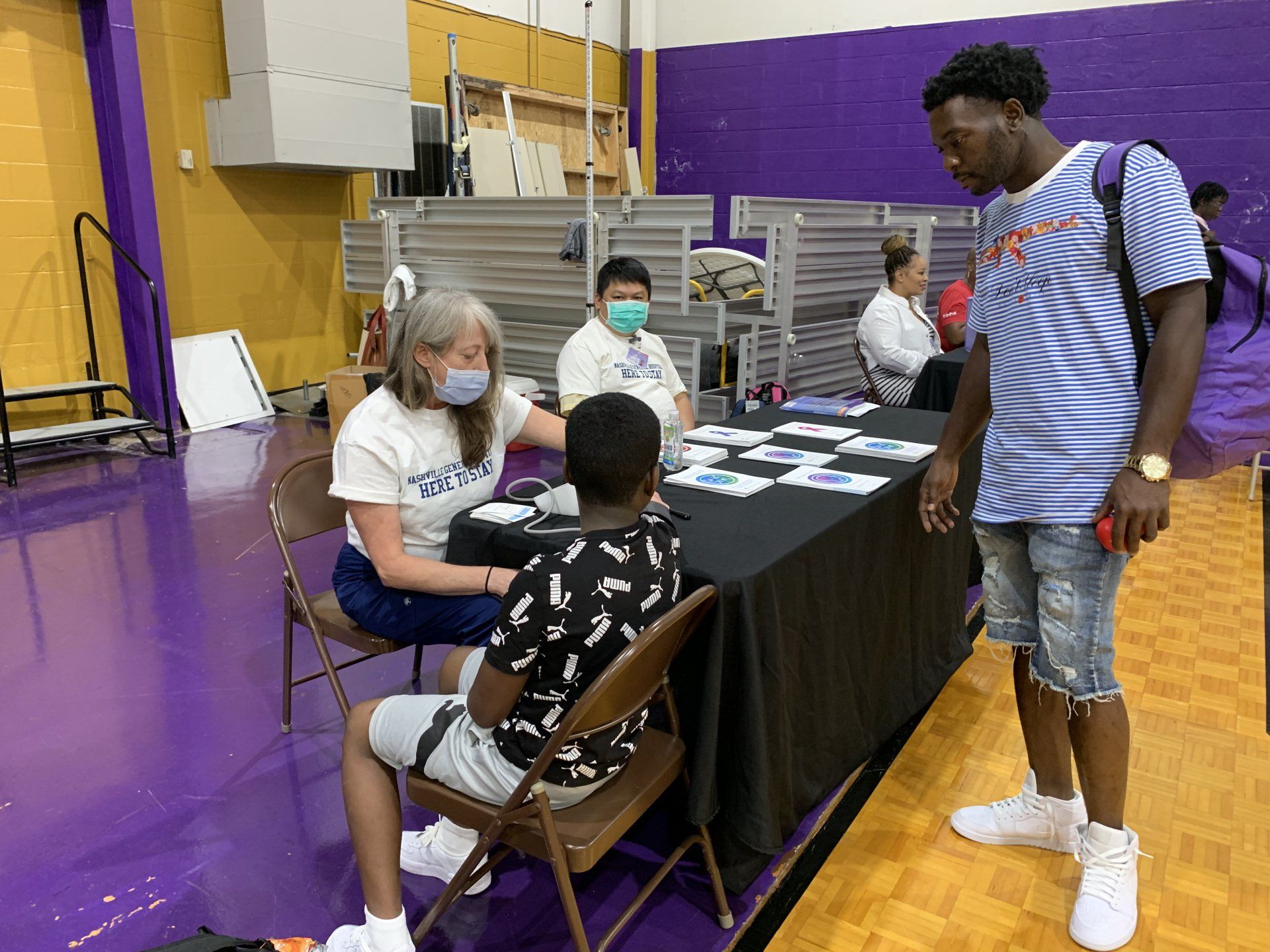 Kid Having His Blood Pressure Monitored — Nashville, TN — CHEN
