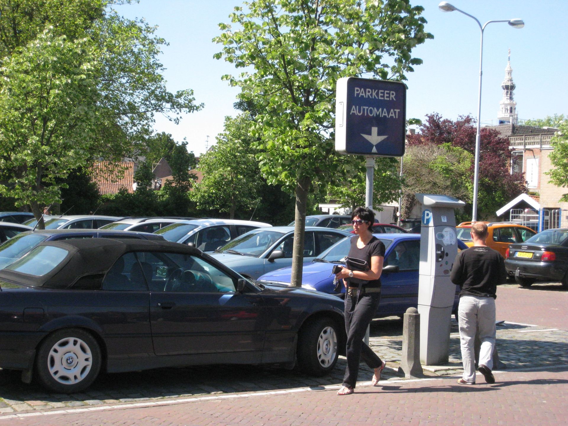 Parkeerautomaat Gasthuisboomgaard. foto Zierikzee-Monumentenstad.nl