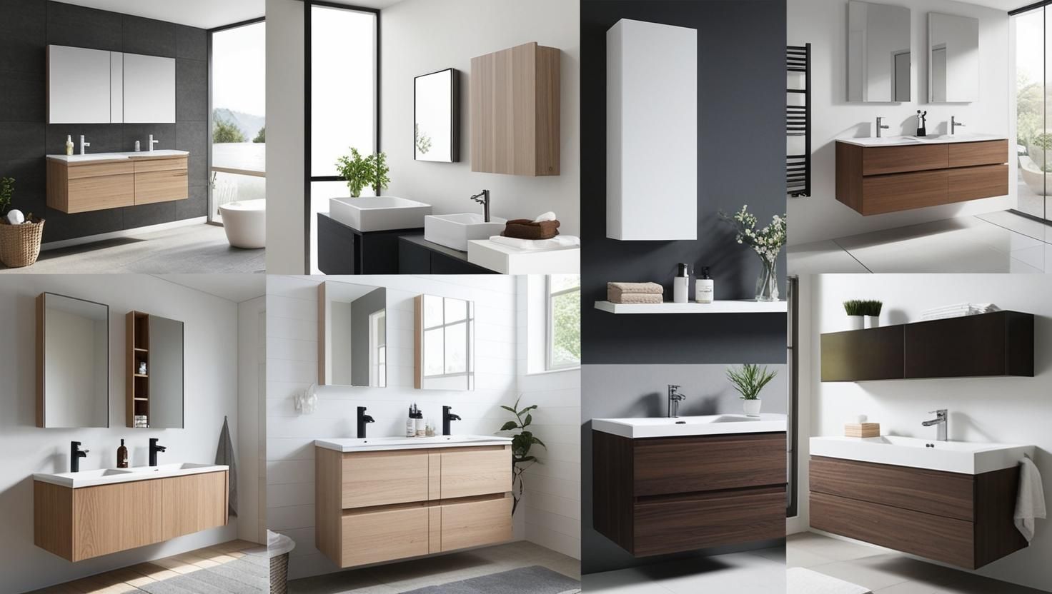 Guide exploring the rise of floating cabinets in kitchens, including design benefits & installation 