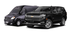 SUV and shuttle van chauffeur service Des Moines IA