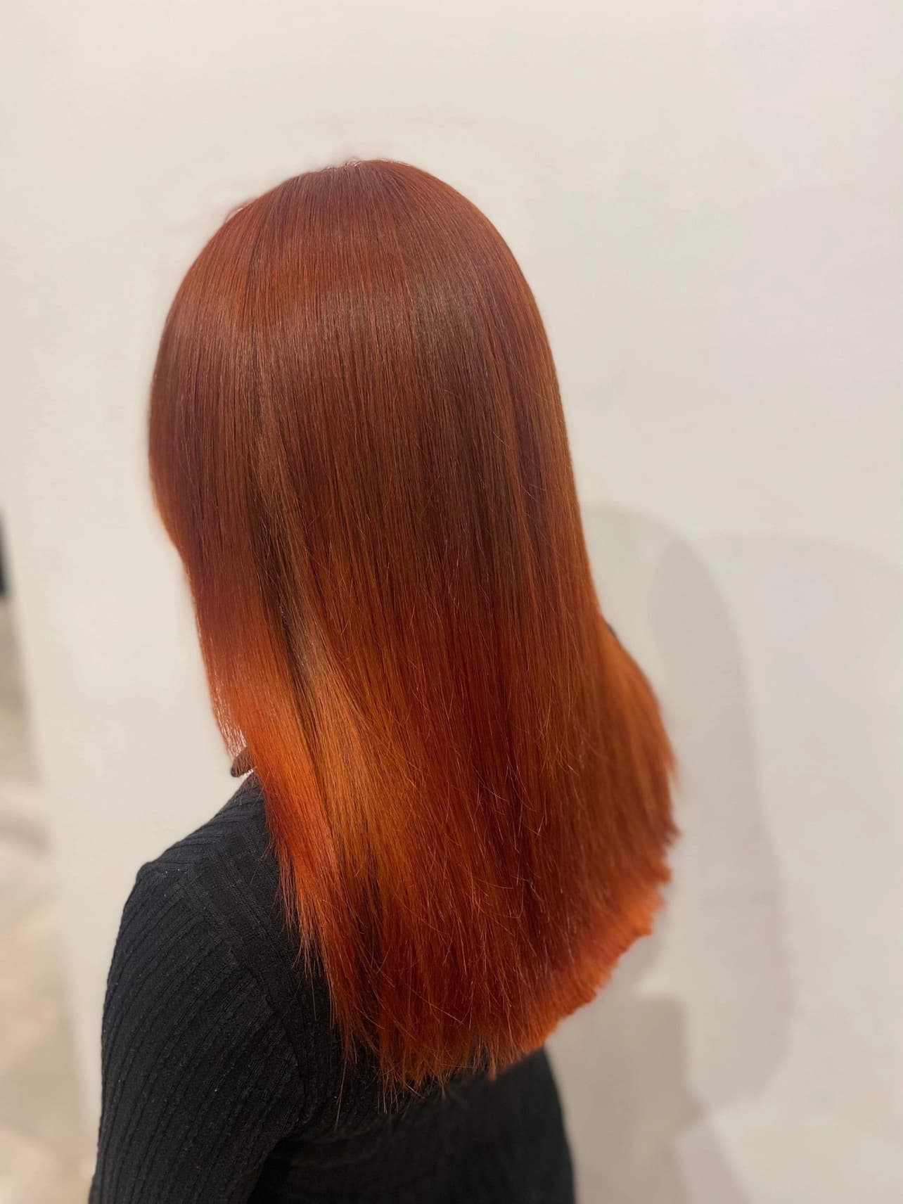 Orange Hair Colour on Long Hair — Wow! Excellence in Hair in Toowoomba, QLD