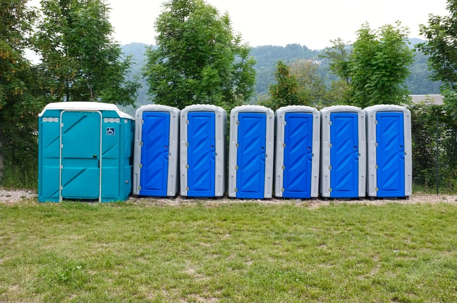 portable toilets