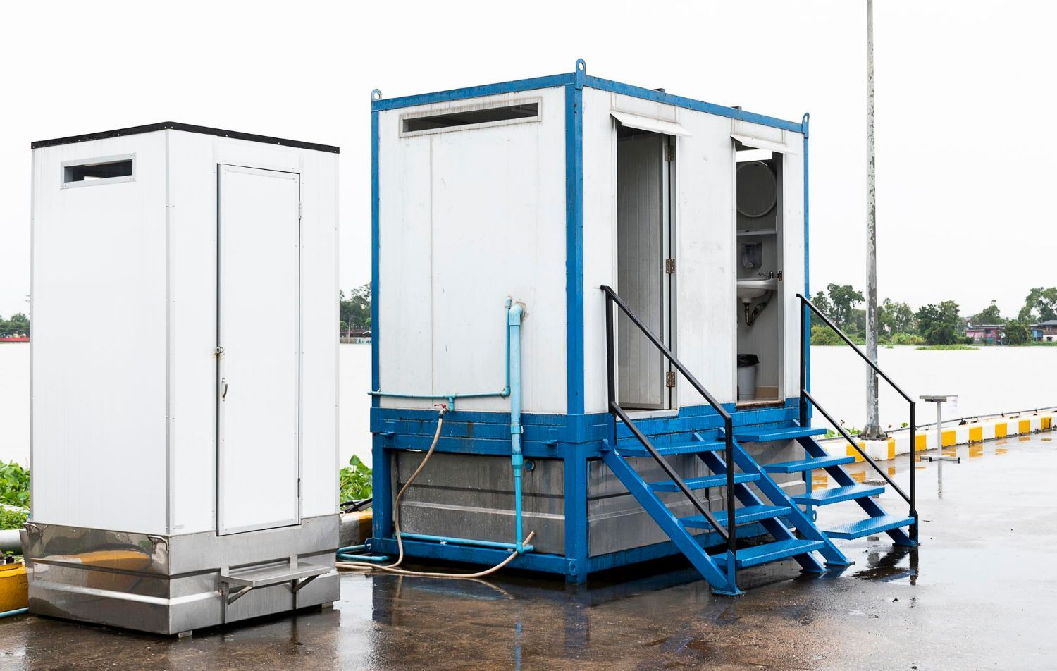 portable toilets