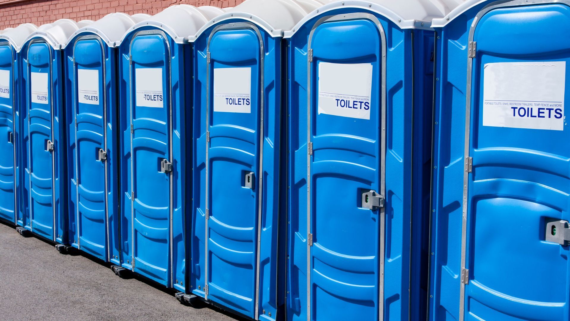 Portable Toilets at Outdoor Events