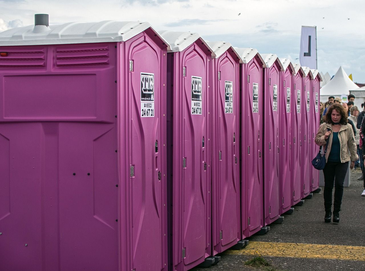 portable toilets