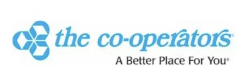 The Co-operators logo with a blue geometric symbol and the words 