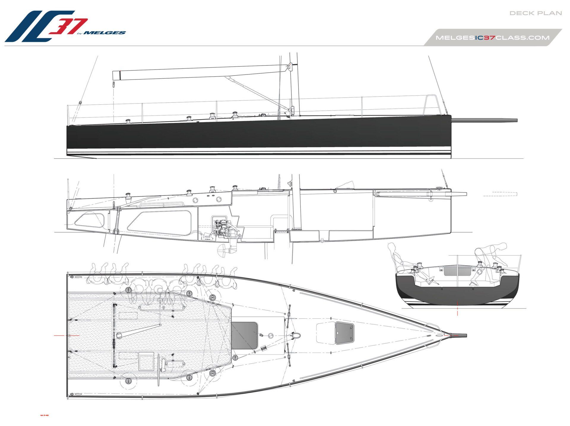IC 37 Deck Plan and Profile