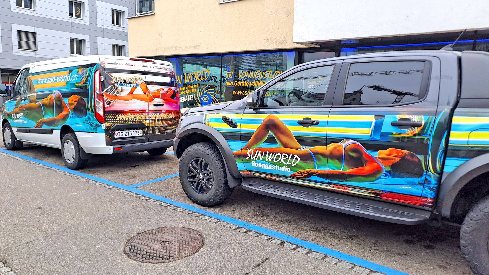 gratis parkplatz für solarium kunden bei sunworld gossau